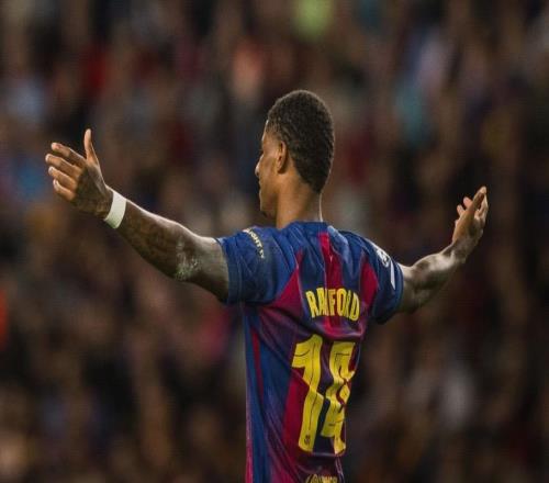 每体：拉什福德可能已经踢完了代表巴萨的最后一场比赛