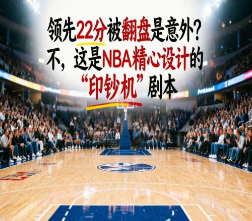 领先22分被翻盘是意外不，这是NBA精心设计“印钞机”剧本