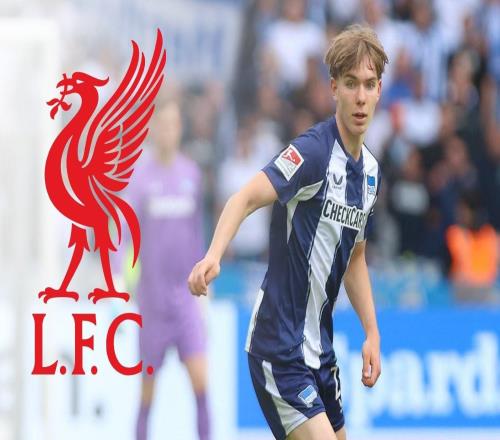 德天空：利物浦已加入柏林赫塔16岁小将艾希霍恩的争夺战