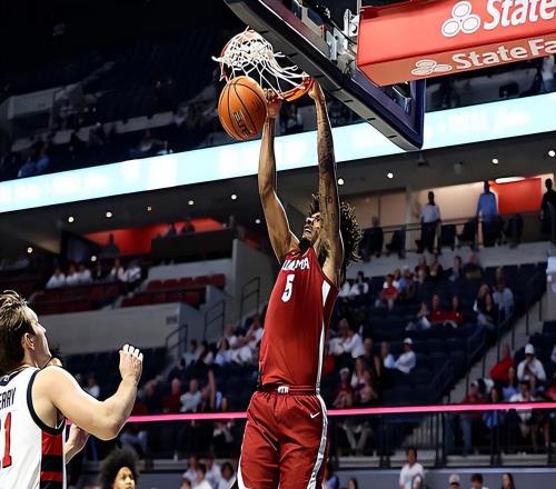 没有十足把握进入首轮，阿拉巴马大一锋线将退选并且回归NCAA