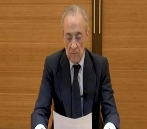 弗洛伦蒂诺在公证处公正：只要其担任主席，皇马就始终属于会员