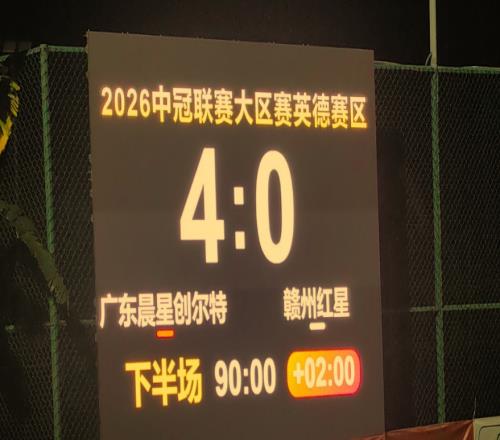 40!广东晨星创尔特豪取中冠2连胜,数百恒大球迷追随加油助威