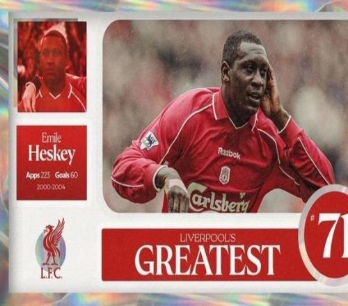 利物浦评队史百大球星第71名：赫斯基